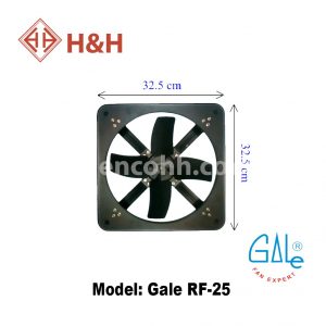 Quạt hút công nghiệp vuông Gale RF25