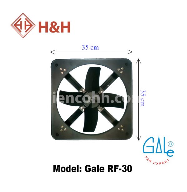 Quạt hút công nghiệp vuông Gale RF30