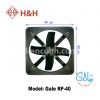 Quạt hút công nghiệp vuông Gale RF40