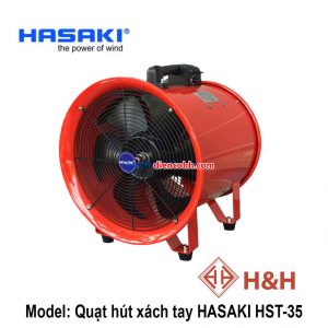 Quạt hút xách tay công nghiệp HASAKI HST-35