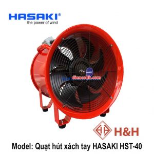 Quạt hút xách tay công nghiệp HASAKI HST-40
