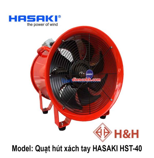 Quạt hút xách tay công nghiệp HASAKI HST-40
