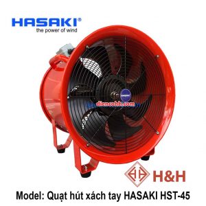 Quạt hút xách tay công nghiệp HASAKI HST-45