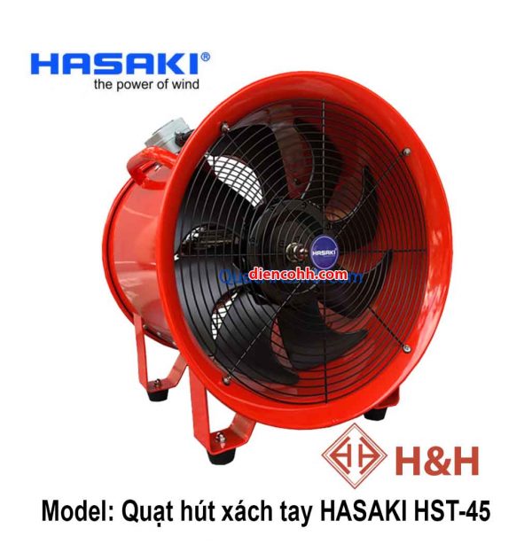Quạt hút xách tay công nghiệp HASAKI HST-45