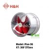Quạt hút thông gió tròn mặt lưới iFan TA-3G