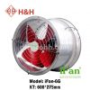 Quạt hút thông gió tròn mặt lưới iFan TA-6G
