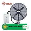 Quạt công nghiệp treo tường iFan 4 cánh NB-75 Plus