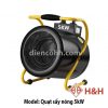 Máy sưởi ấm Quạt sấy nóng 5 kW Đà Nẵng