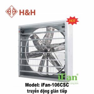 Quạt hút thông gió vuông iFan 106CSC