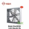 Quạt hút thông gió vuông iFan 90CSC